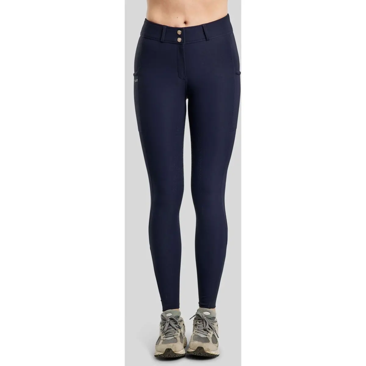 Montar Rijbroek Megan Full Grip Navy 1