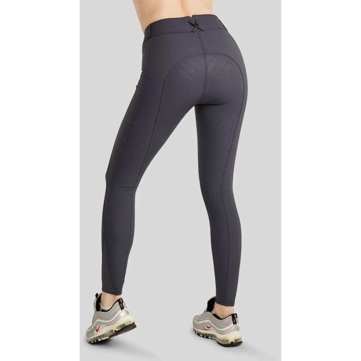 Montar Rijbroek Megan Full Grip Slate Grey 1