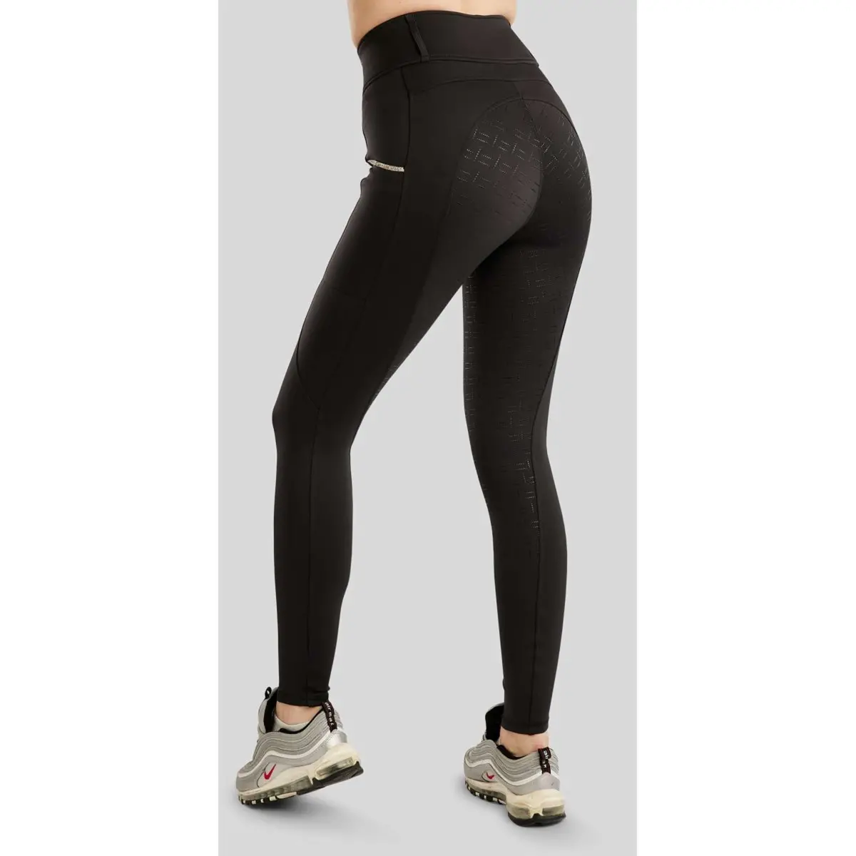 Montar Rijlegging Molila Champagne Crystals Full Grip Zwart 1