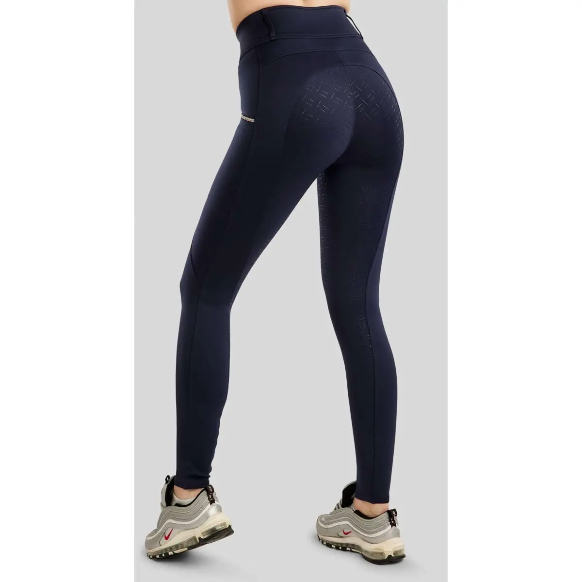 Montar Rijlegging Molila Champagne Crystals Full Grip Navy 1