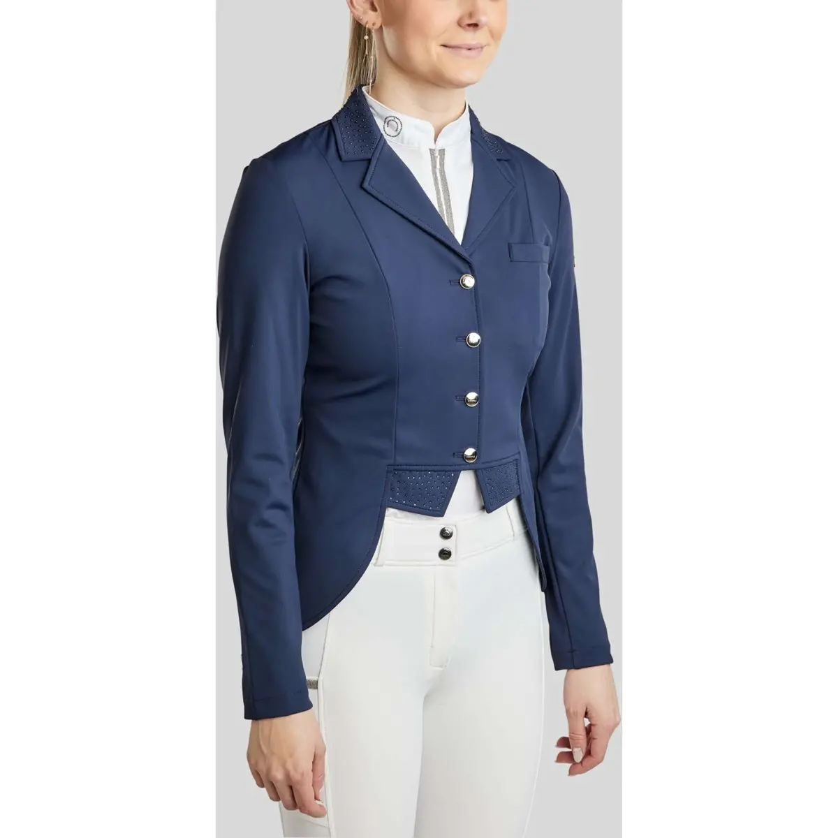 Montar Wedstrijdjasje Kort Dressuur Navy 5