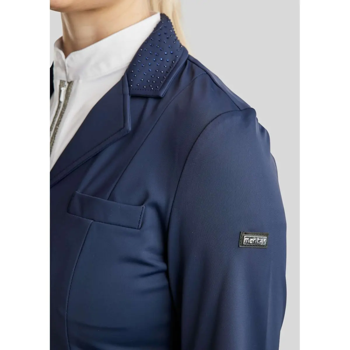 Montar Wedstrijdjasje Kort Dressuur Navy 3