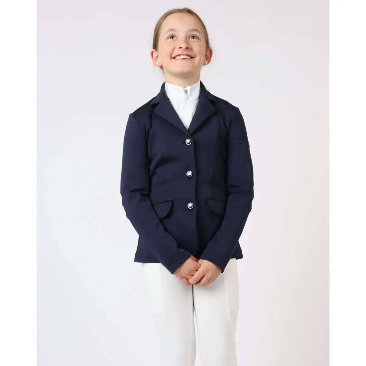 Montar Wedstrijdjasje Crystals Junior Navy 1