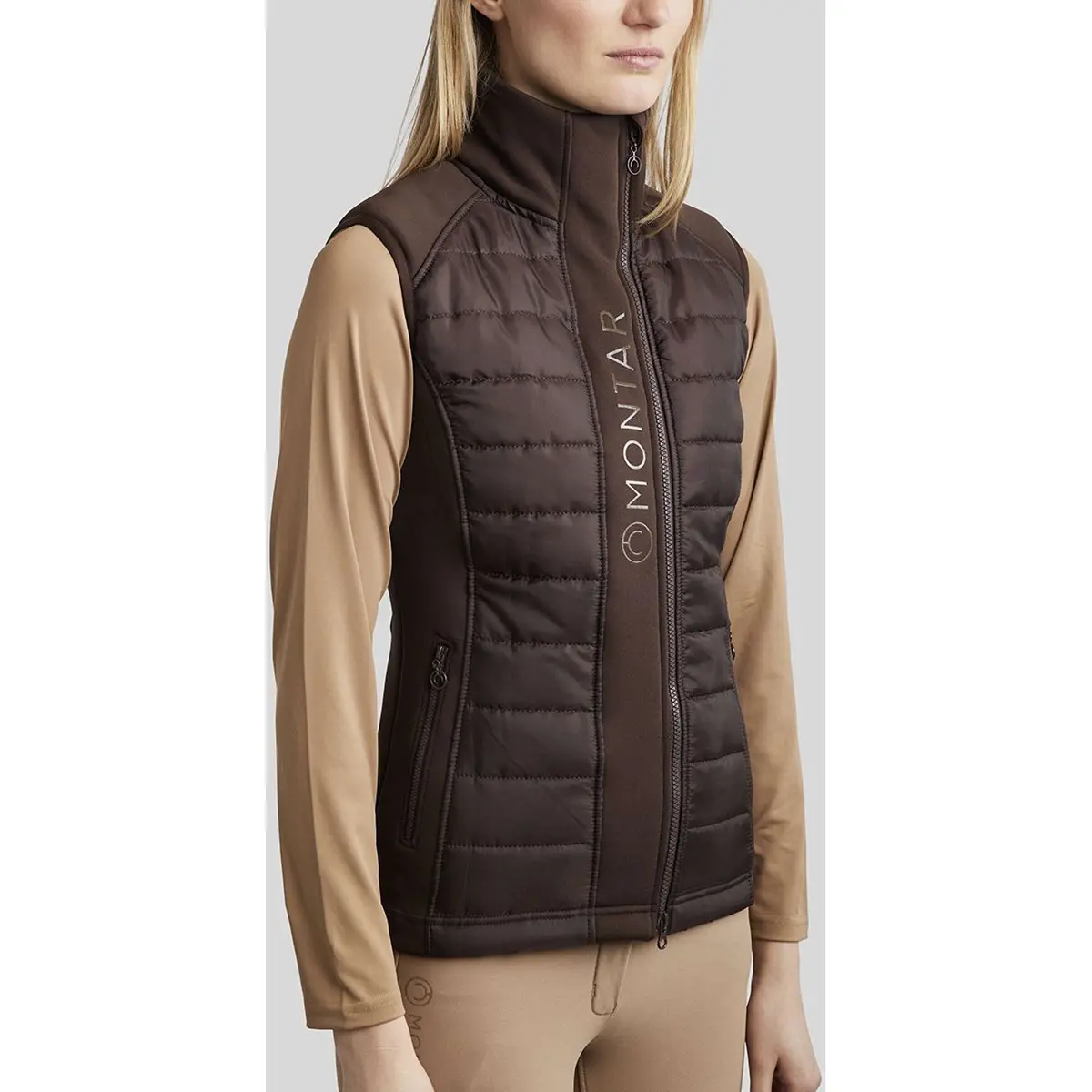 Montar Bodywarmer Emma Bruin 1