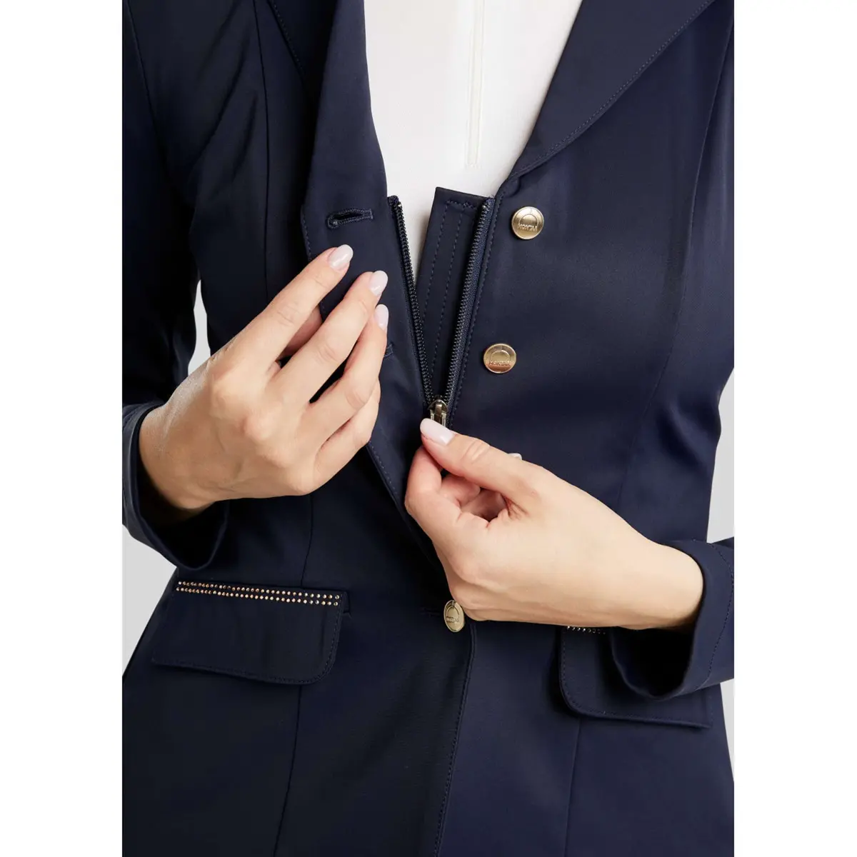Montar Wedstrijdjasje Moeverlisa Navy 3