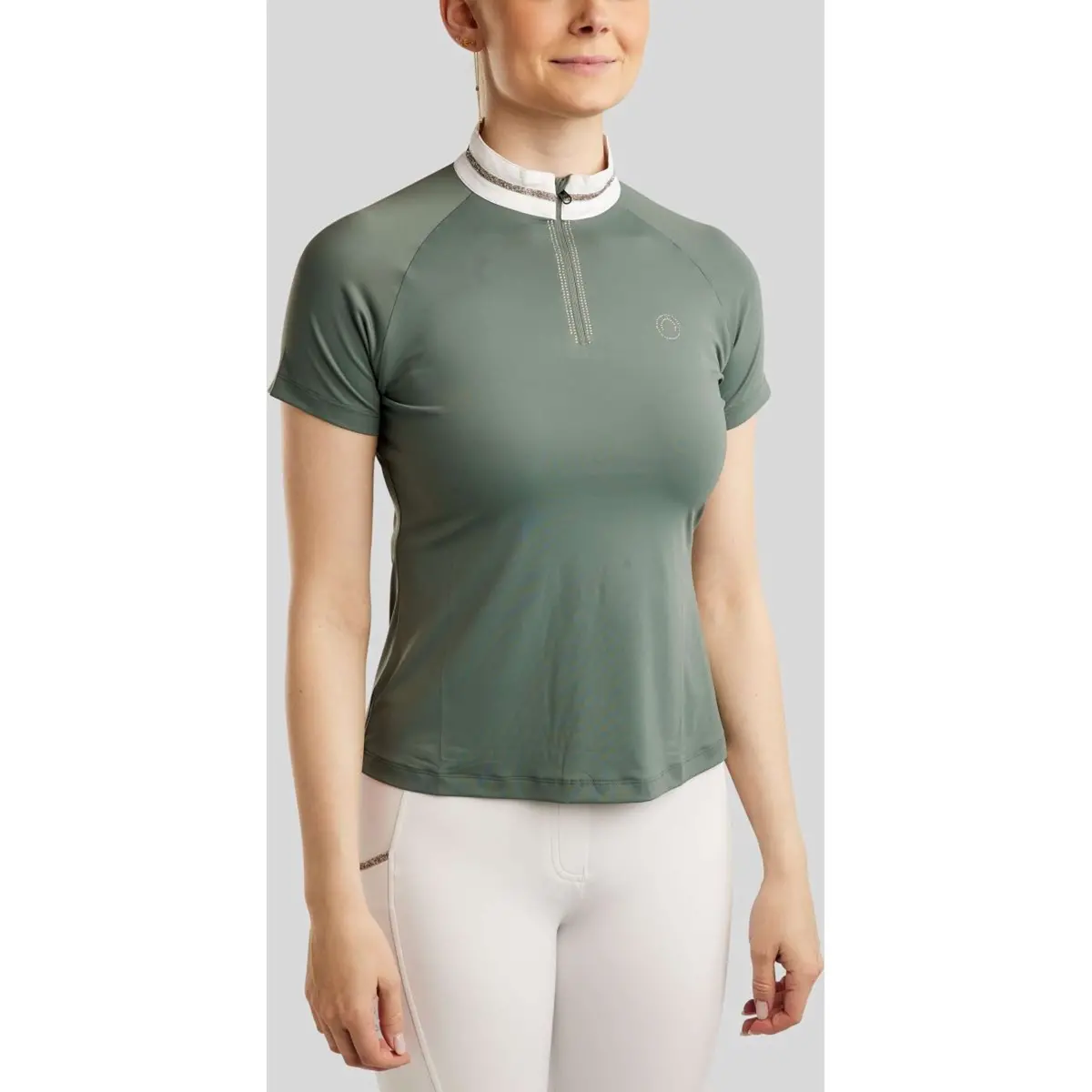 Montar Wedstrijdshirt Molila Champagne Crystals Jade 1
