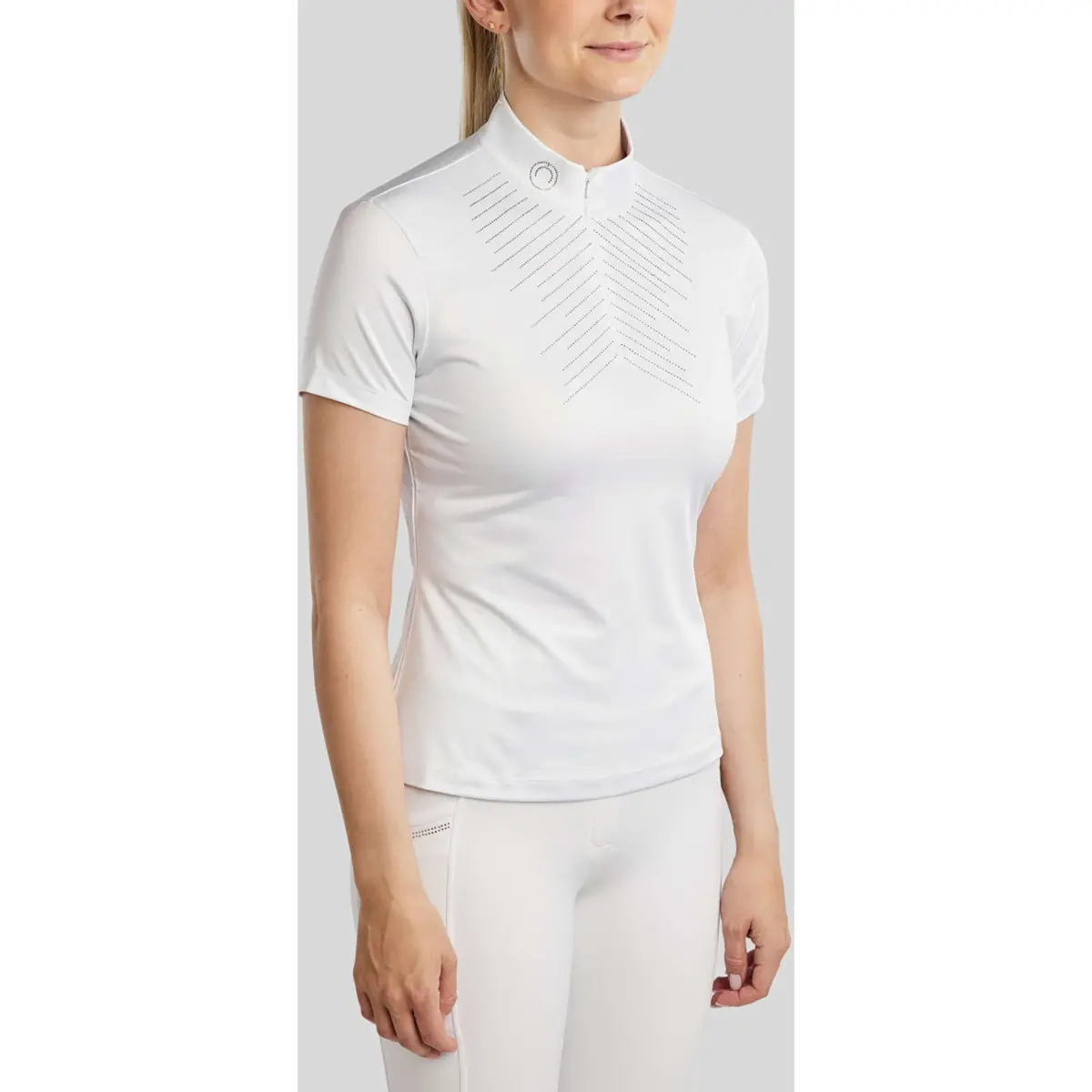 Montar Wedstrijdshirt Mosparkle Wit 1