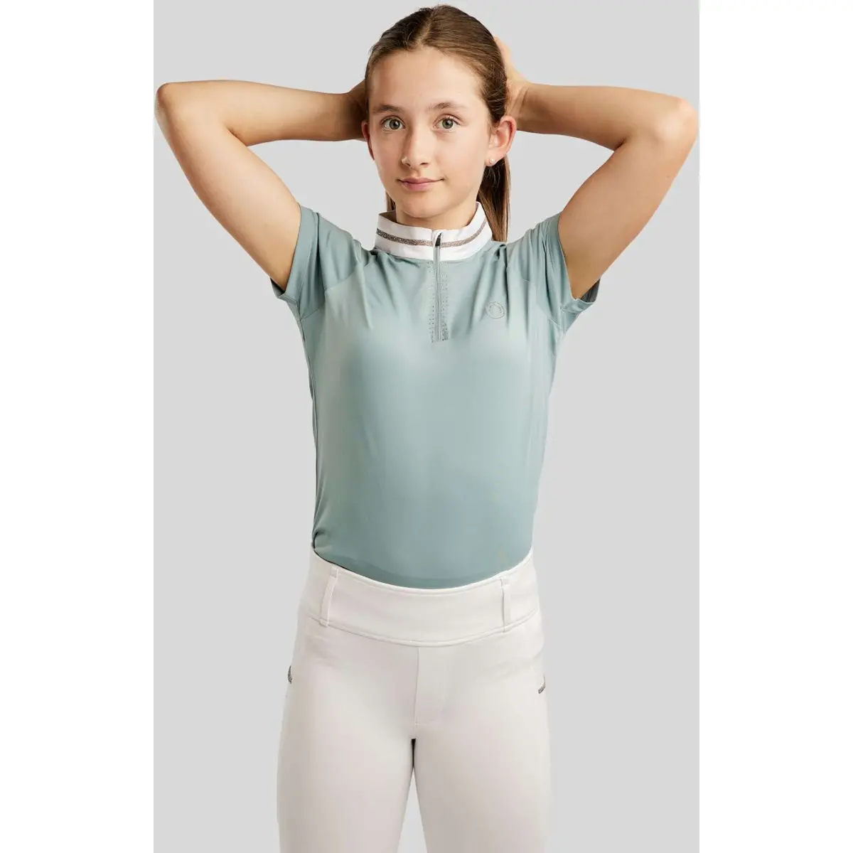 Montar Wedstrijdshirt Molila Champagne Crystals Junior Turin 1