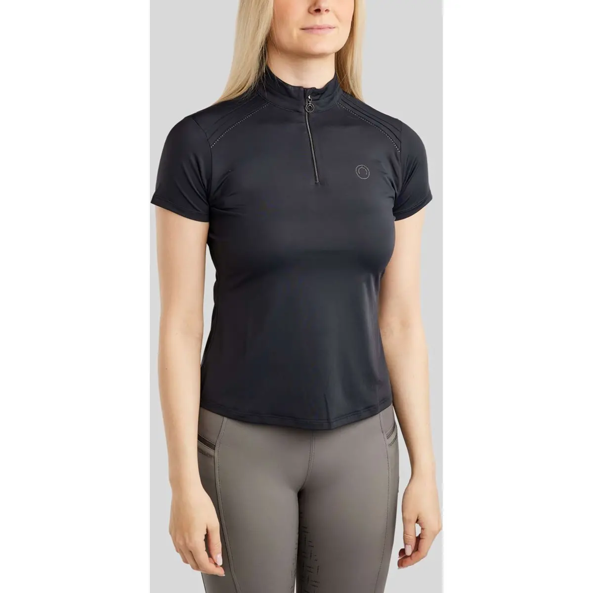 Montar Poloshirt Mopearl Pintuck Navy 1