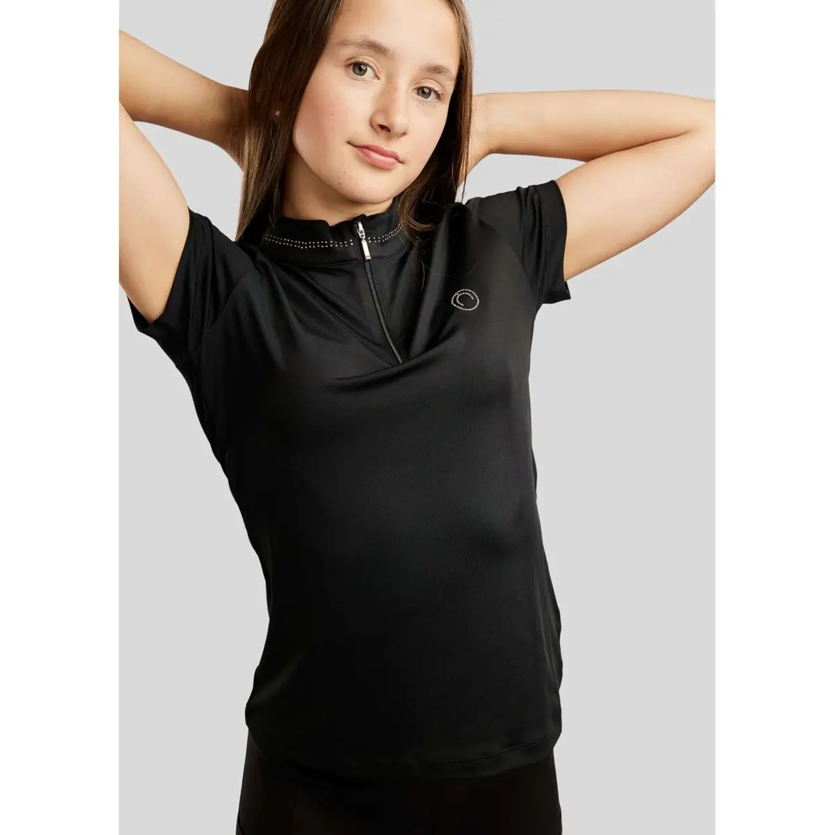 Montar T-Shirt Moblair Champagne Crystals Zwart 1