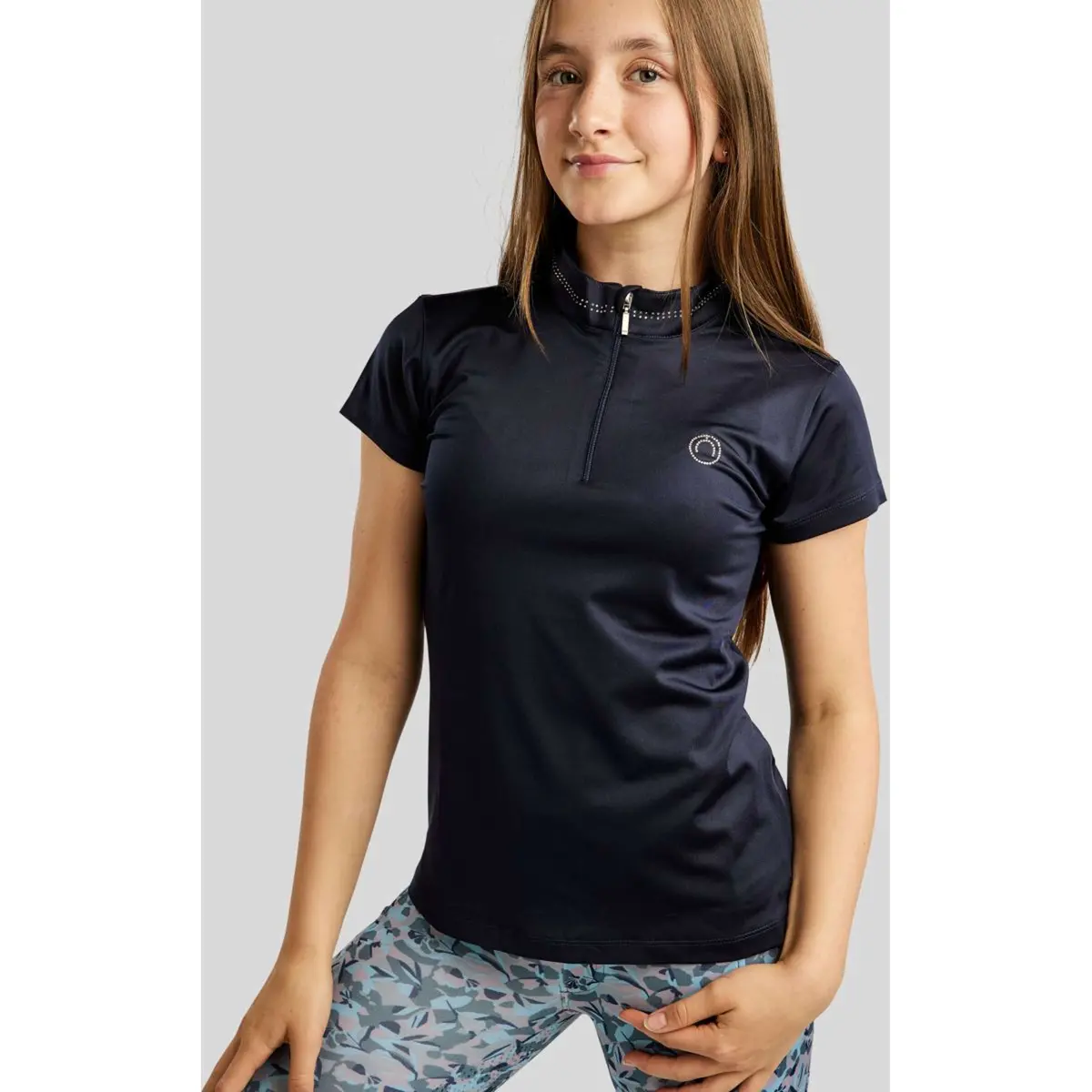 Montar T-Shirt Moblair Champagne Crystals Navy 1