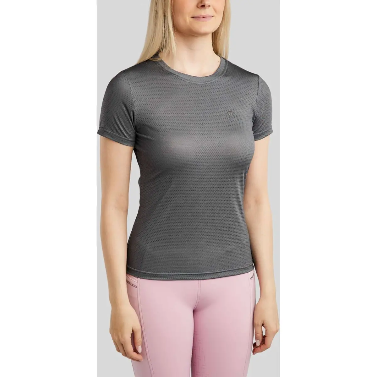 Montar T-Shirt Mograce Mesh Tee Grijs 1