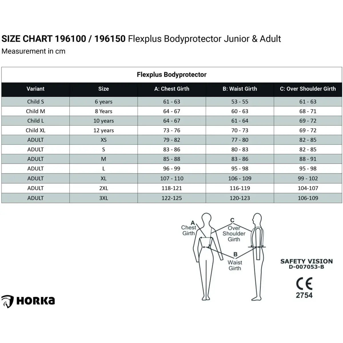 Horka Flexplus Bodyprotector Junior Dutch 3