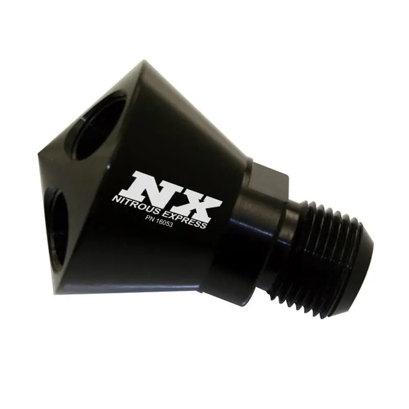 Nitrous Express Adjustable Nitrous Distribution Block — 6-Outlet, Model 16053 1