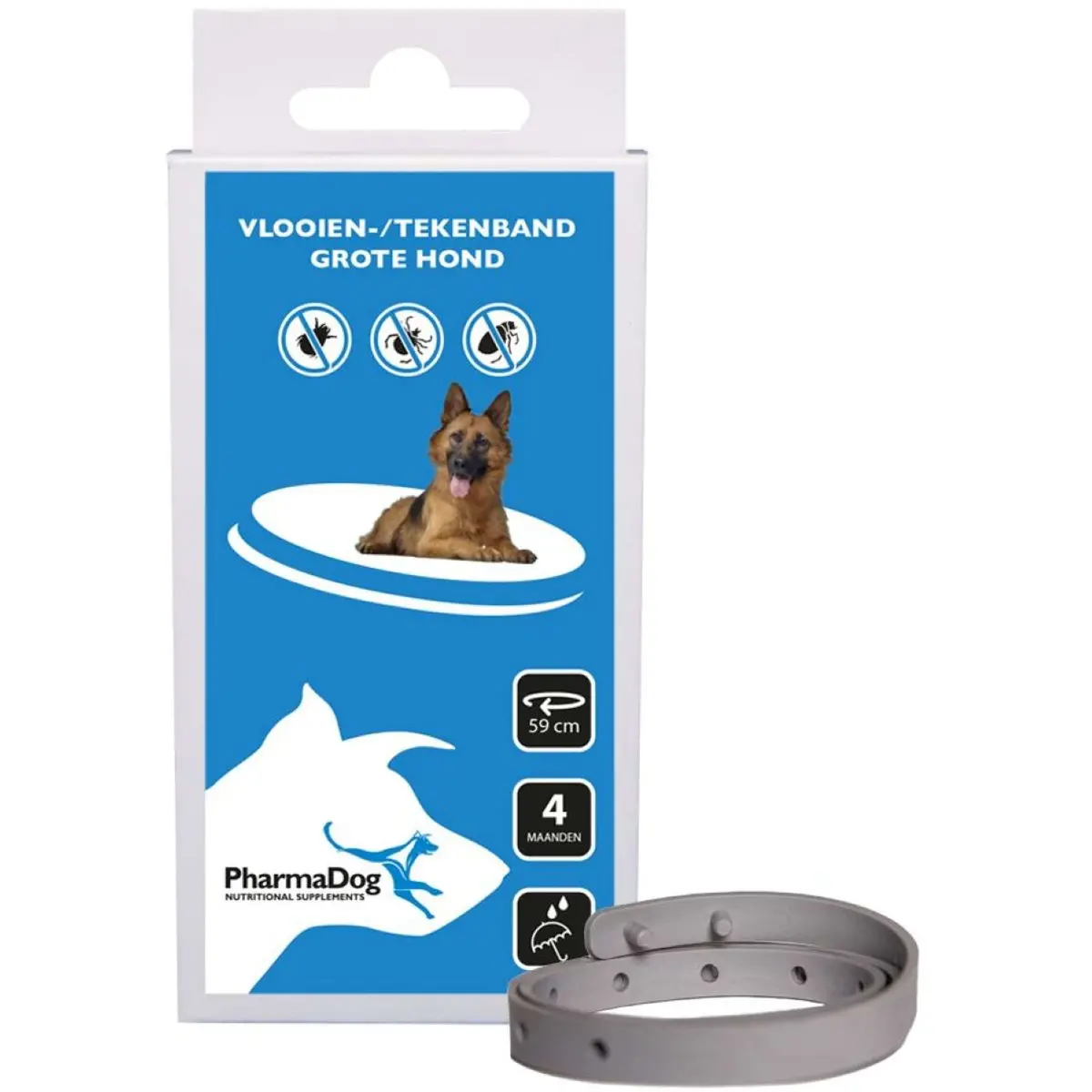 Pharmadog Teken En Vlooien Halsband Grote Hond 1