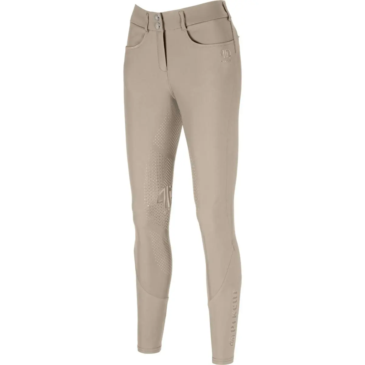 Pikeur Rijbroek Camie Full Grip Silicon Beige 1