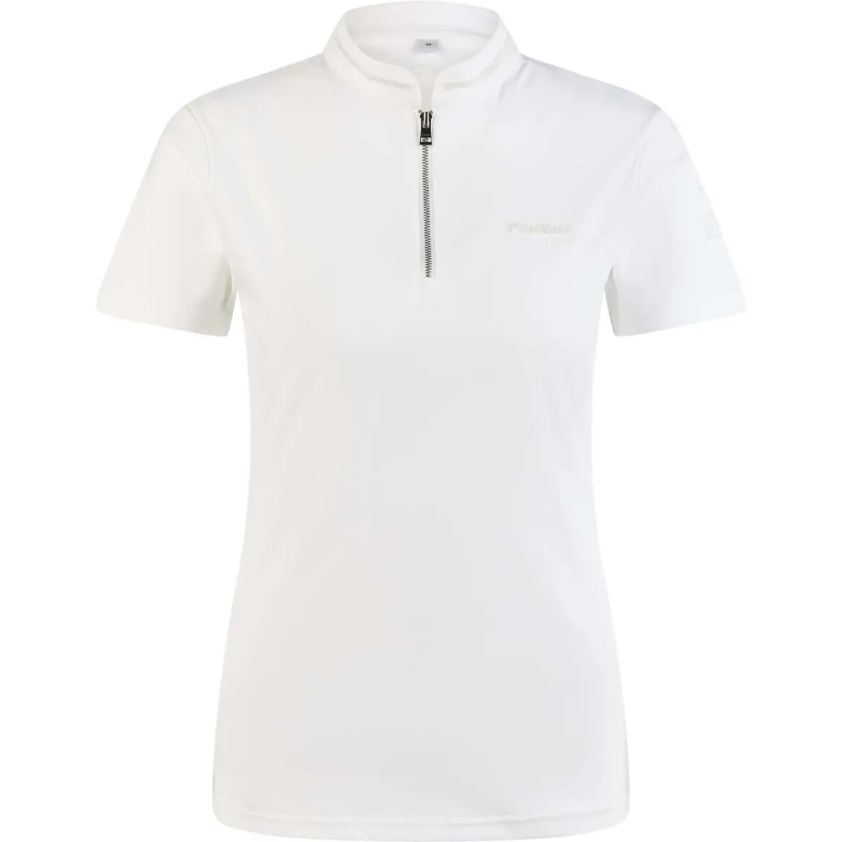 Pikeur T-Shirt Function Zip Ss26 White 1