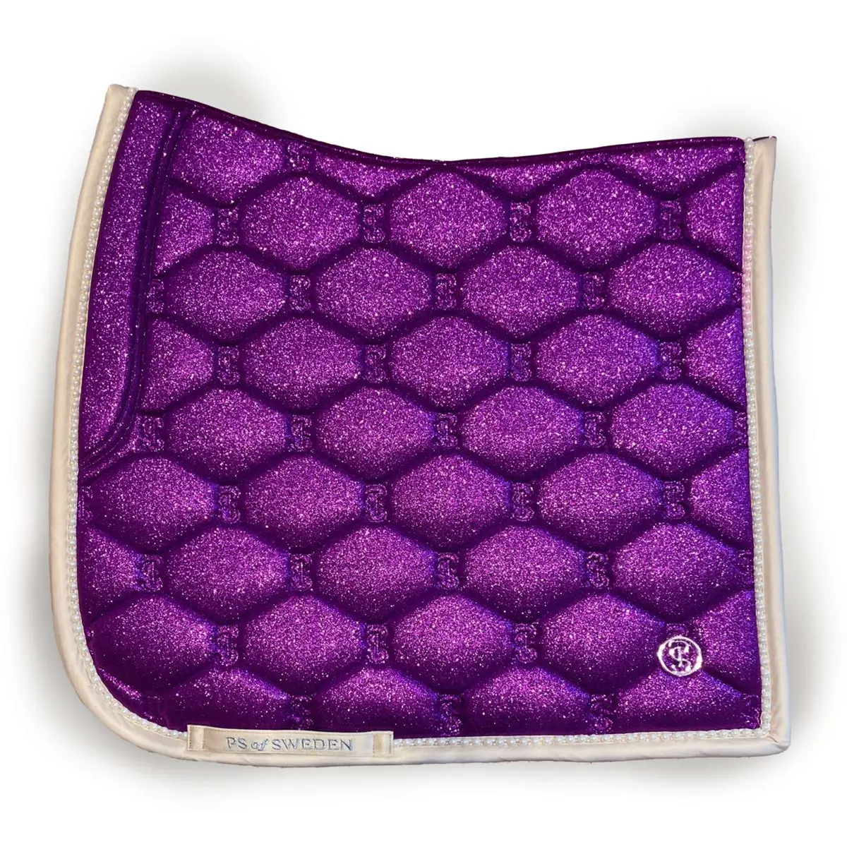 Ps Of Sweden Zadeldekje Stardust Pearl Dressuur Sparkly Violet 1