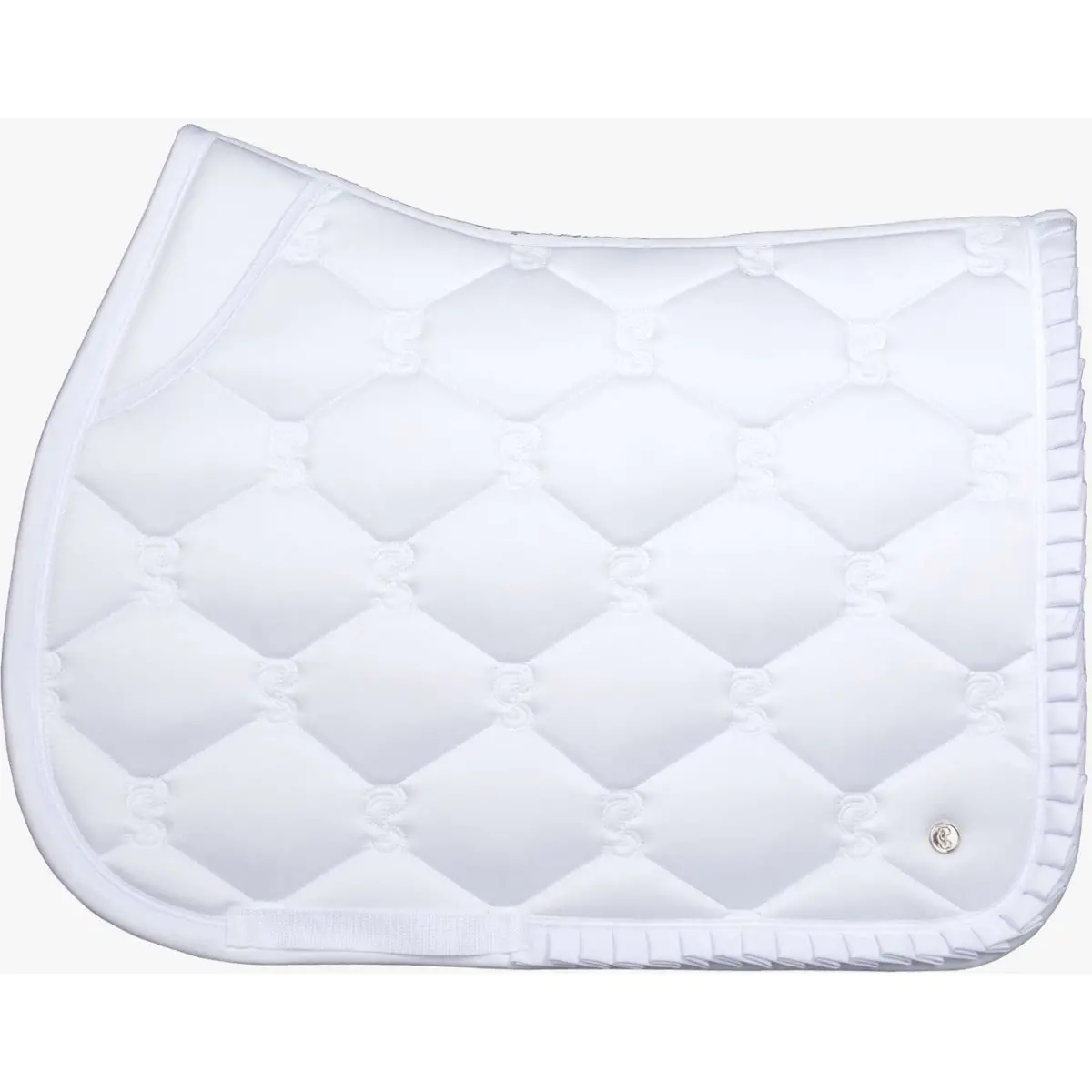 Ps Of Sweden Zadeldekje Ruffle Springen Wit 1