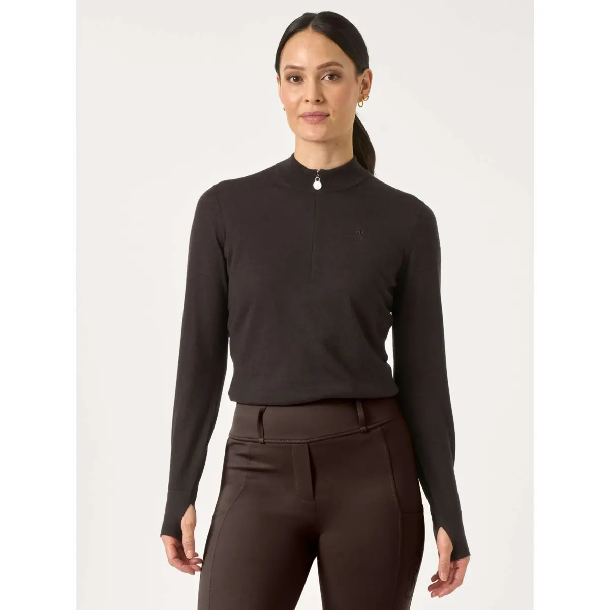 Ps Of Sweden Shirt Erin Equimerino Java Noir 1