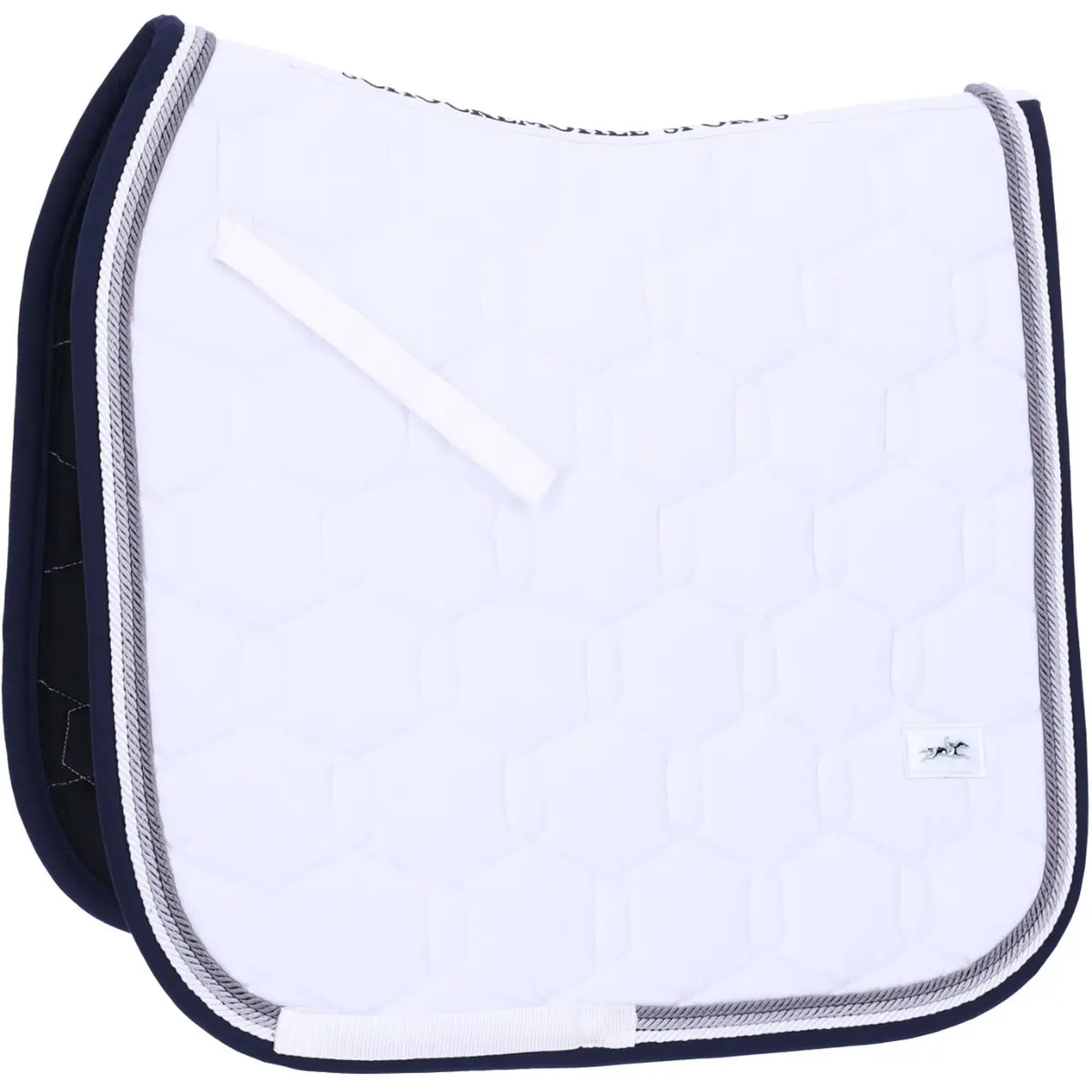 Schockemöhle Zadeldekje Sp Eco Comfort D Style Dressuur Wit 1