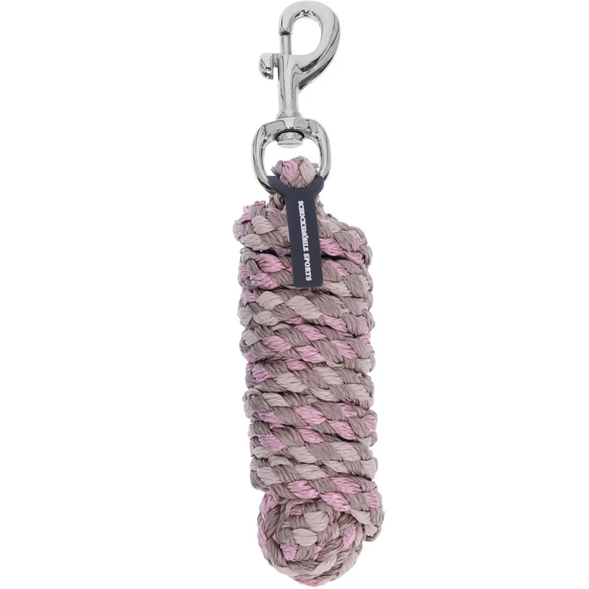 Schockemöhle Halstertouw Sp Catch Style Musketonhaak Stone/Pale Pink/Chalk 1