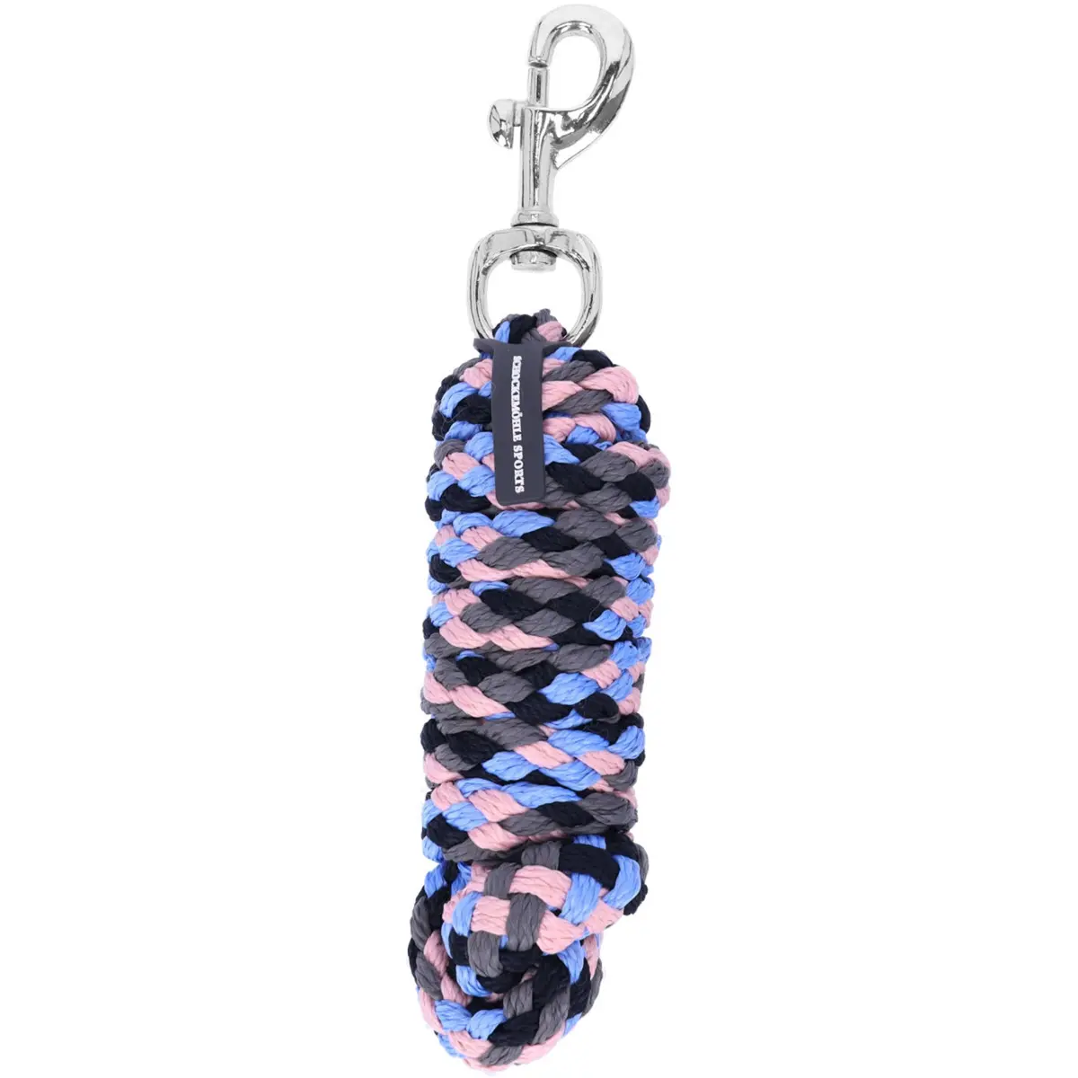 Schockemöhle Halstertouw Sp Catch Style Musketonhaak True Navy/Sky/Pale Pink 1