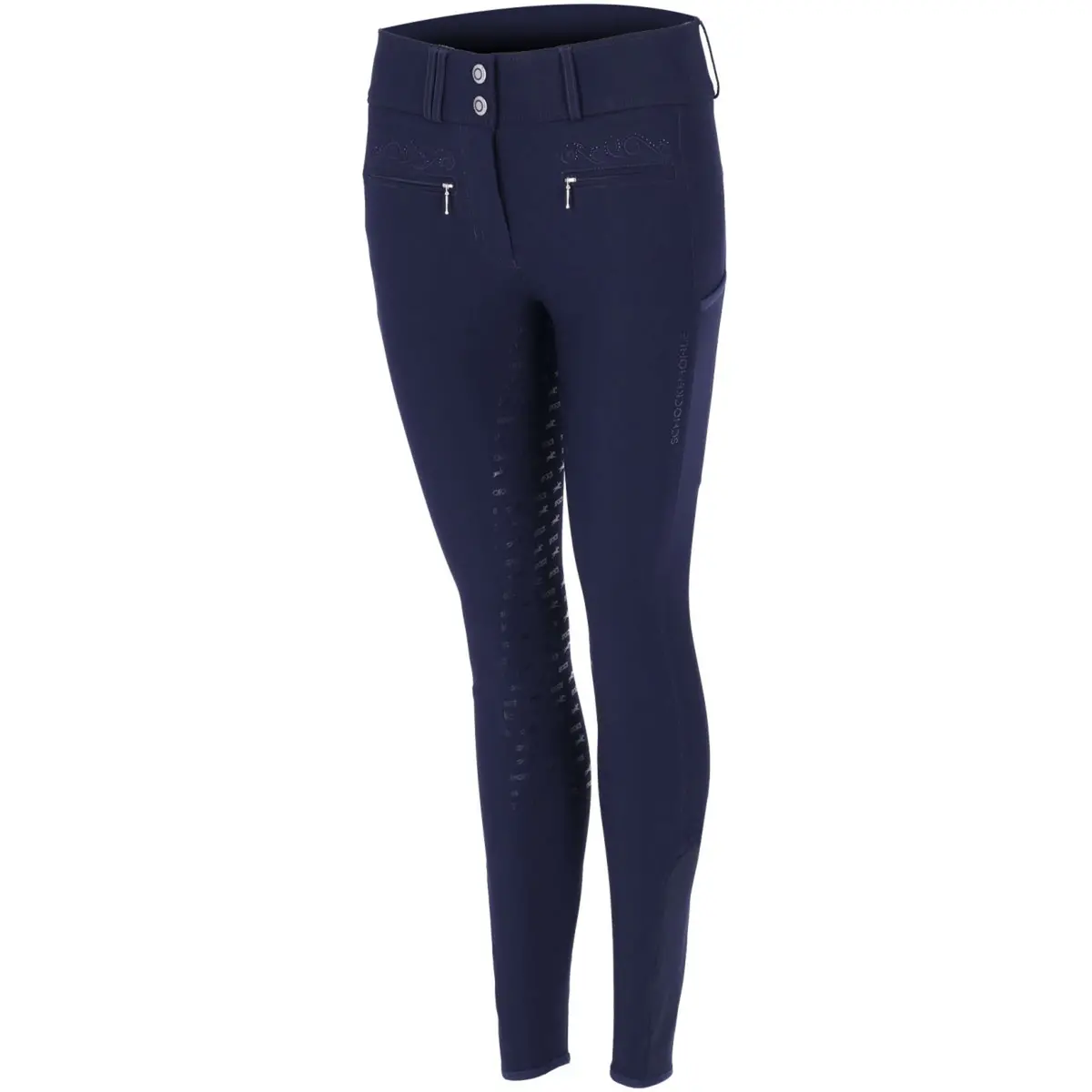 Schockemöhle Rijbroek Sptulip Style Full Grip Dark Navy 1