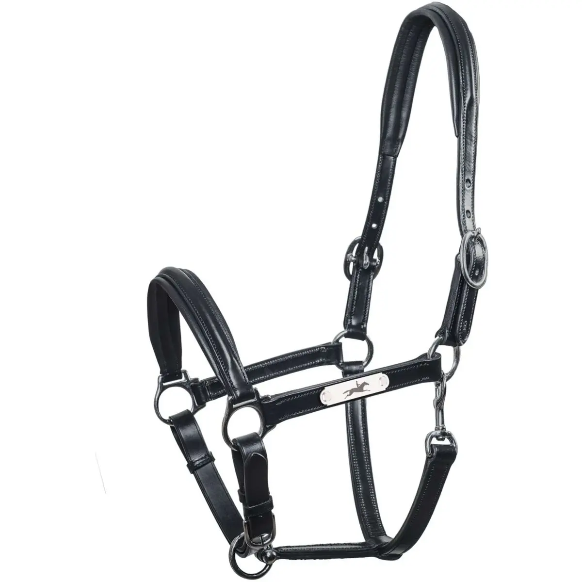 Schockemöhle Halster Ulm Pro Zwart/Zilver 1
