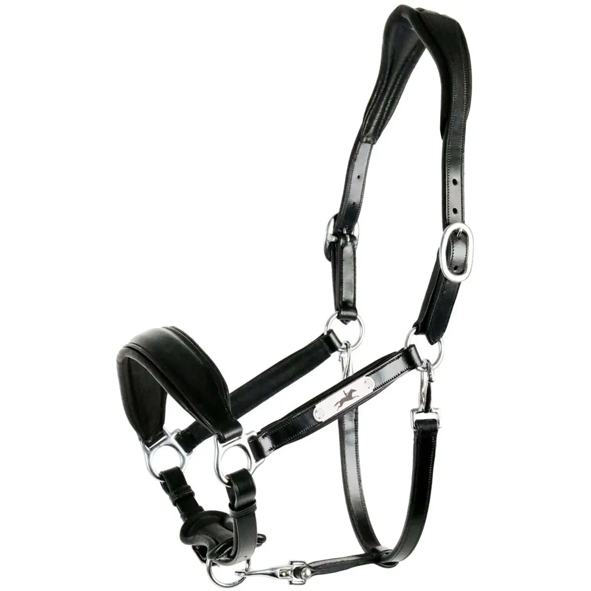 Schockemöhle Halster Fremont Pro Zwart/Zilver 1