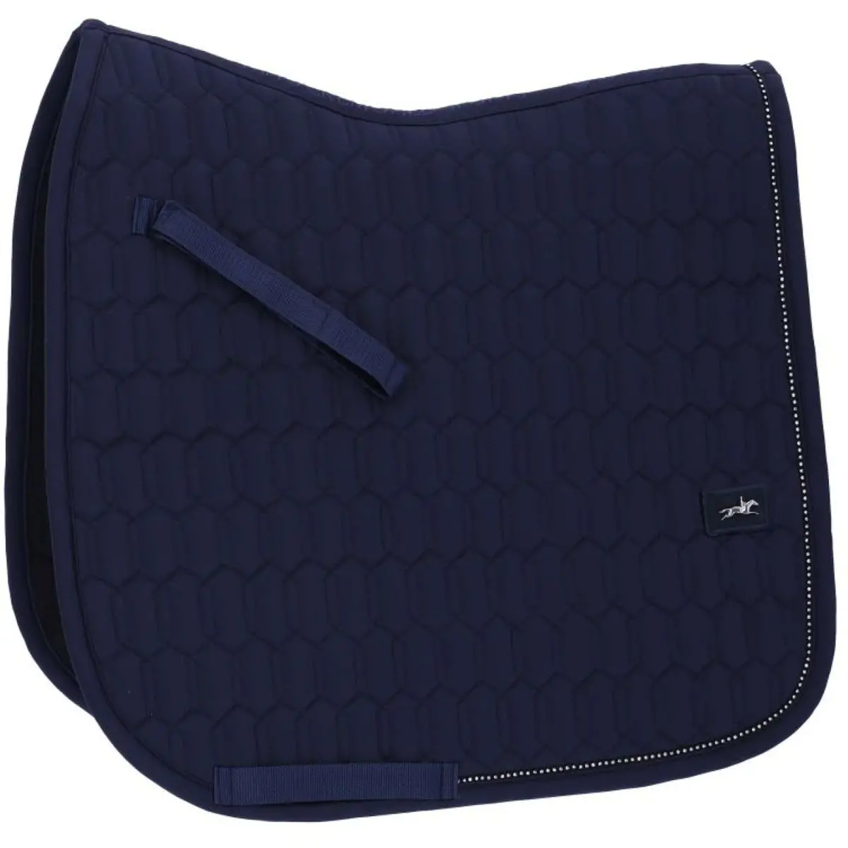 Schockemöhle Zadeldekje Energy Dressuur Crystal/Donker Navy 1