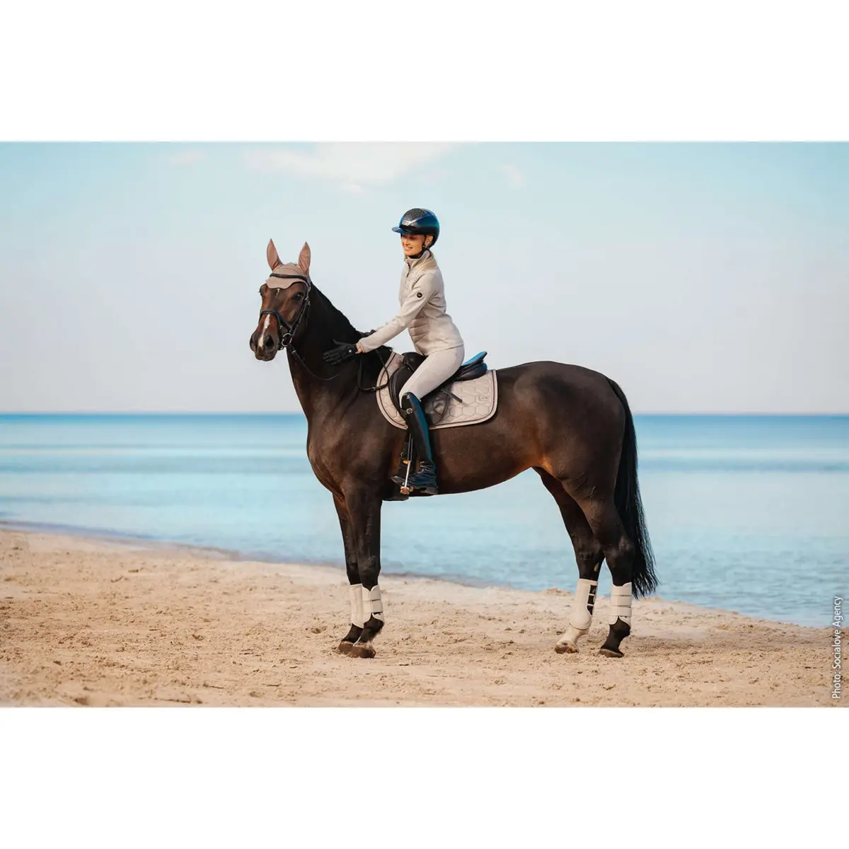 Schockemöhle Rijlegging Sp Air Sporty -26 Style Full Grip Stone 4