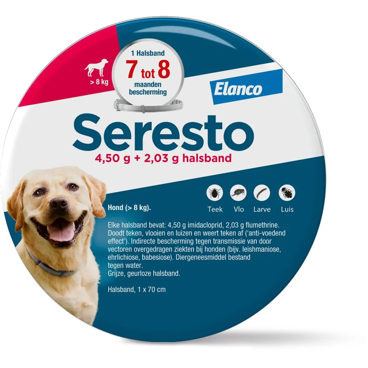 Seresto Teken En Vlooien Halsband Grote Hond 1