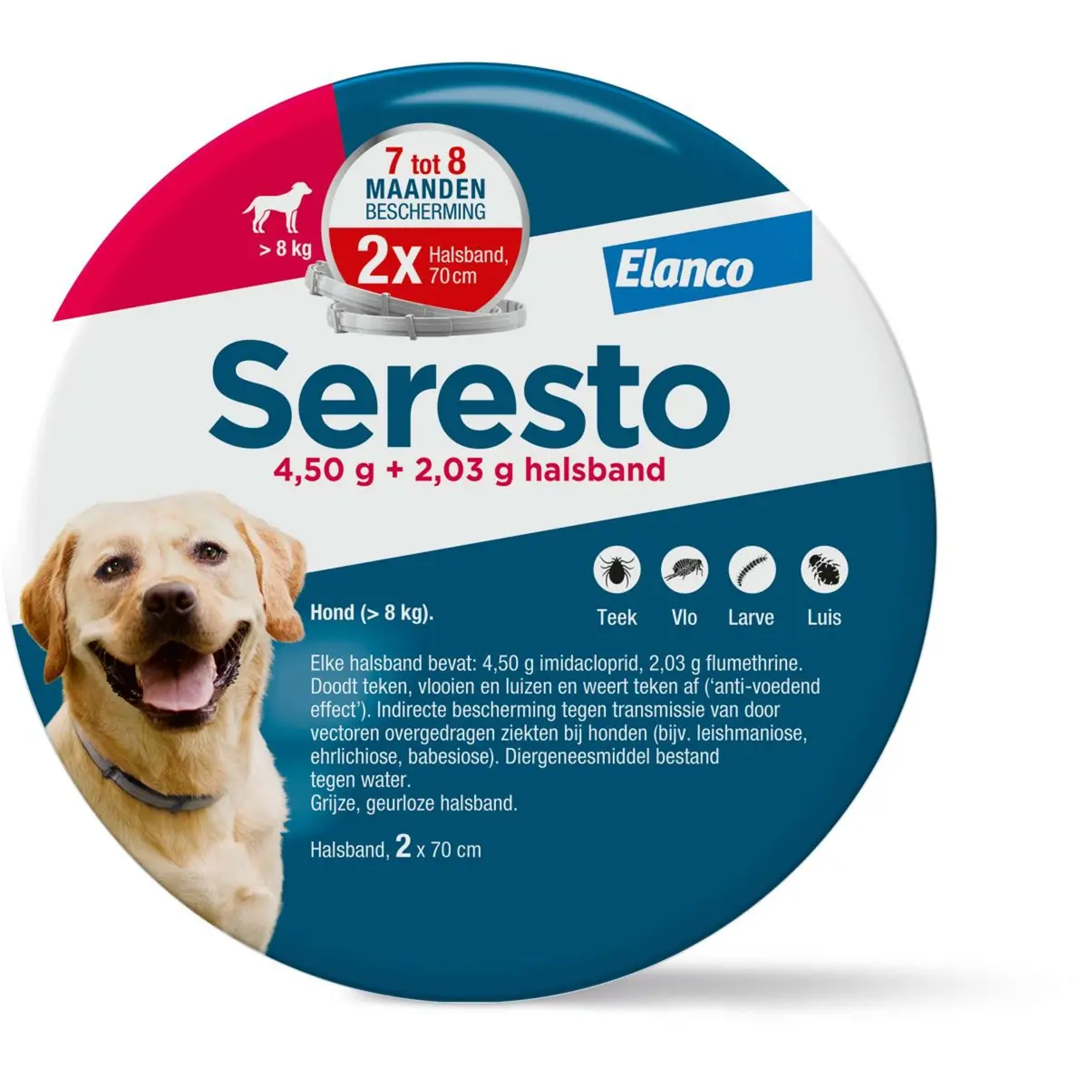 Seresto Vlooienband Grote Hond 1