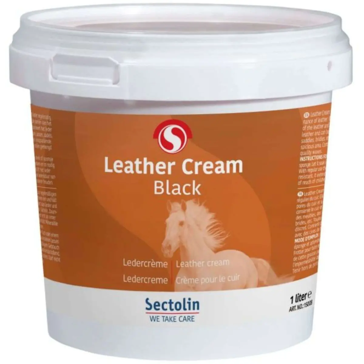 Sectolin Ledercreme Zwart 2