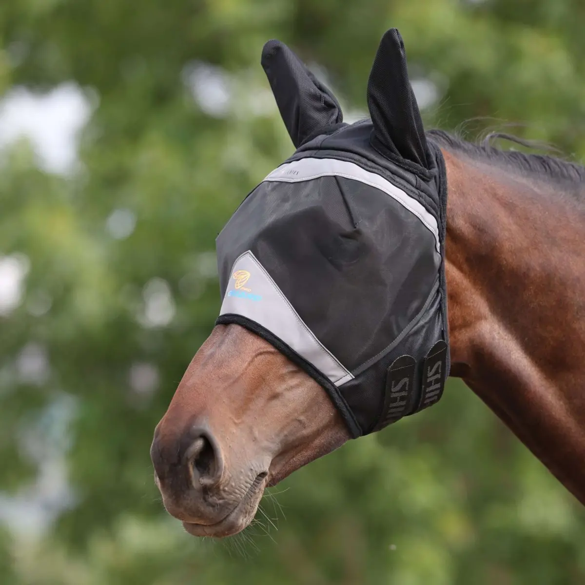 Flyguard Vliegenmasker Pro Fine Mesh Met Oren Jet 1