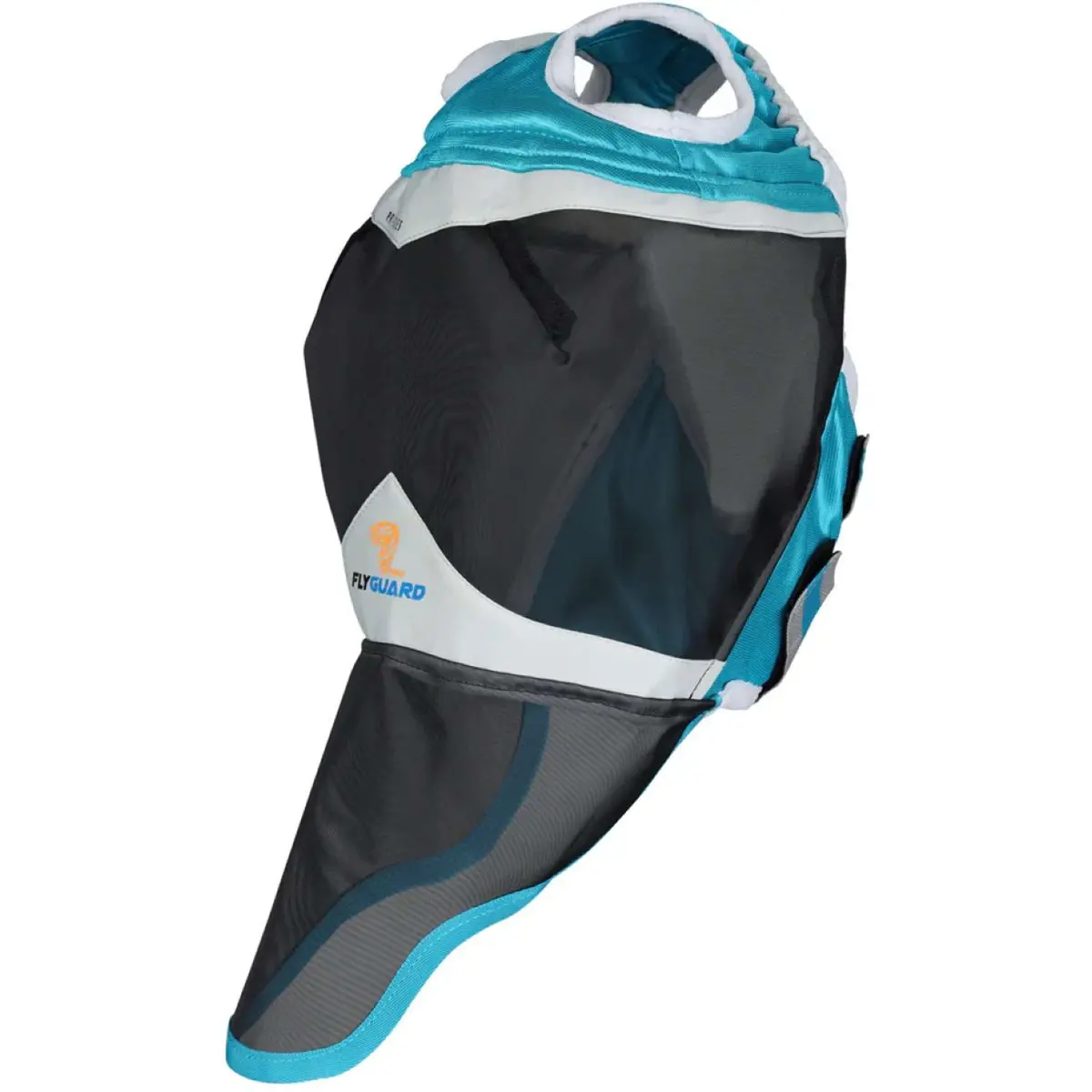 Shires Vliegenmasker Met Neusflap En Zonder Oren Teal 1