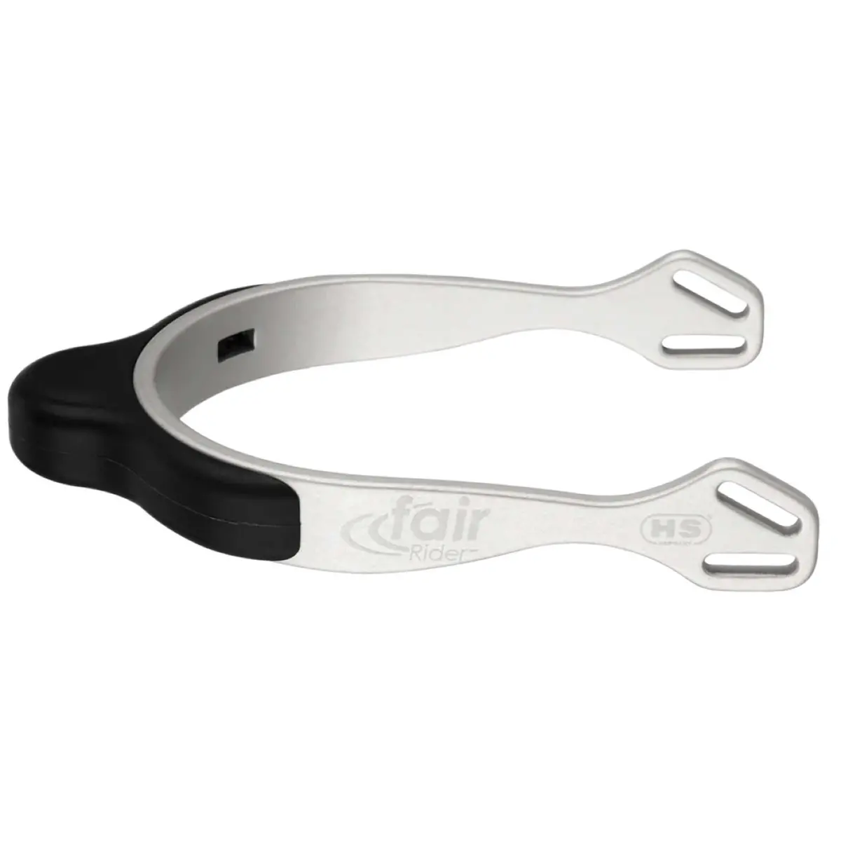 Sprenger Sporen Fairrider Rond Zilver/Zwart 1