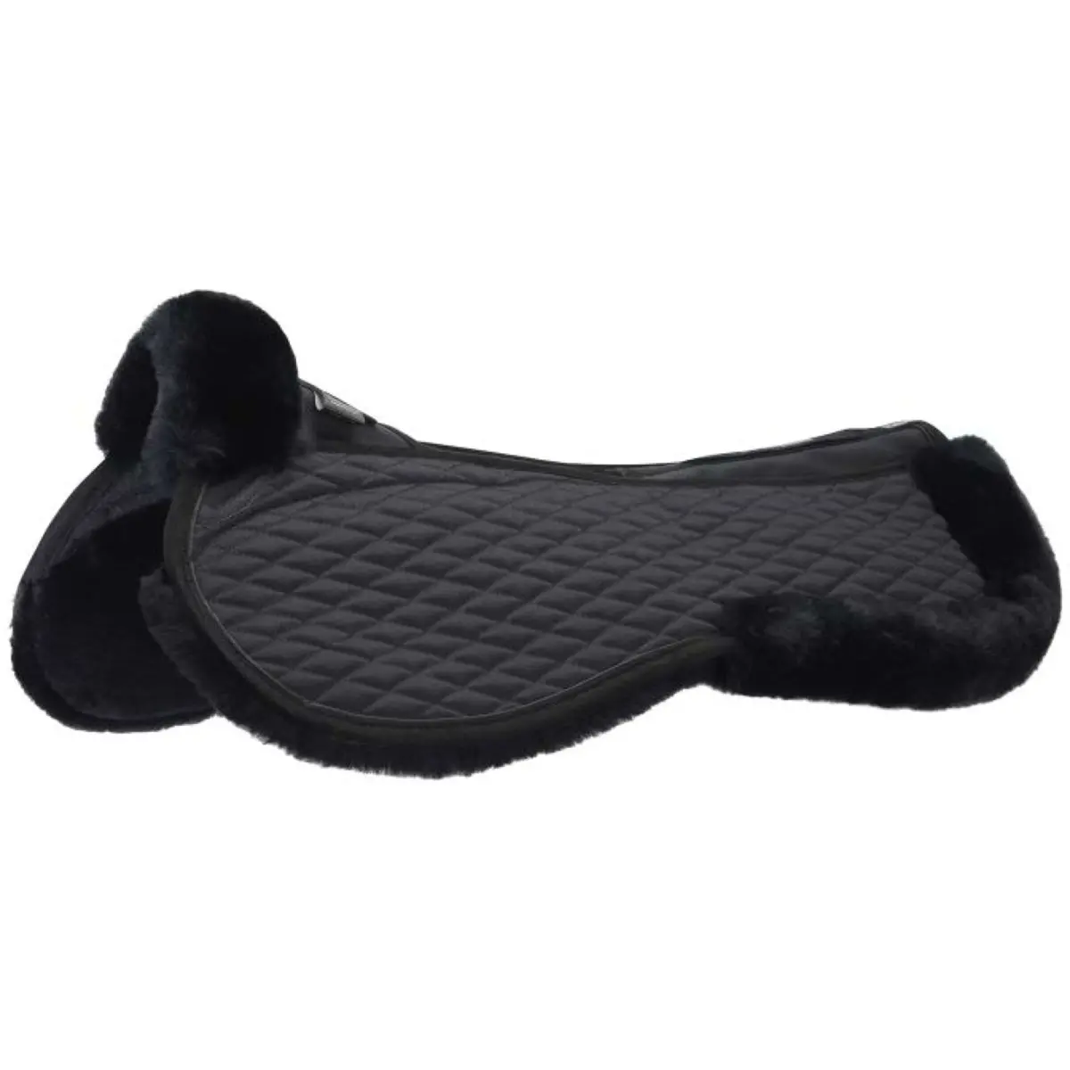 Stübben Zadelonderlegger Streamline Lambswool Springen Zwart 1