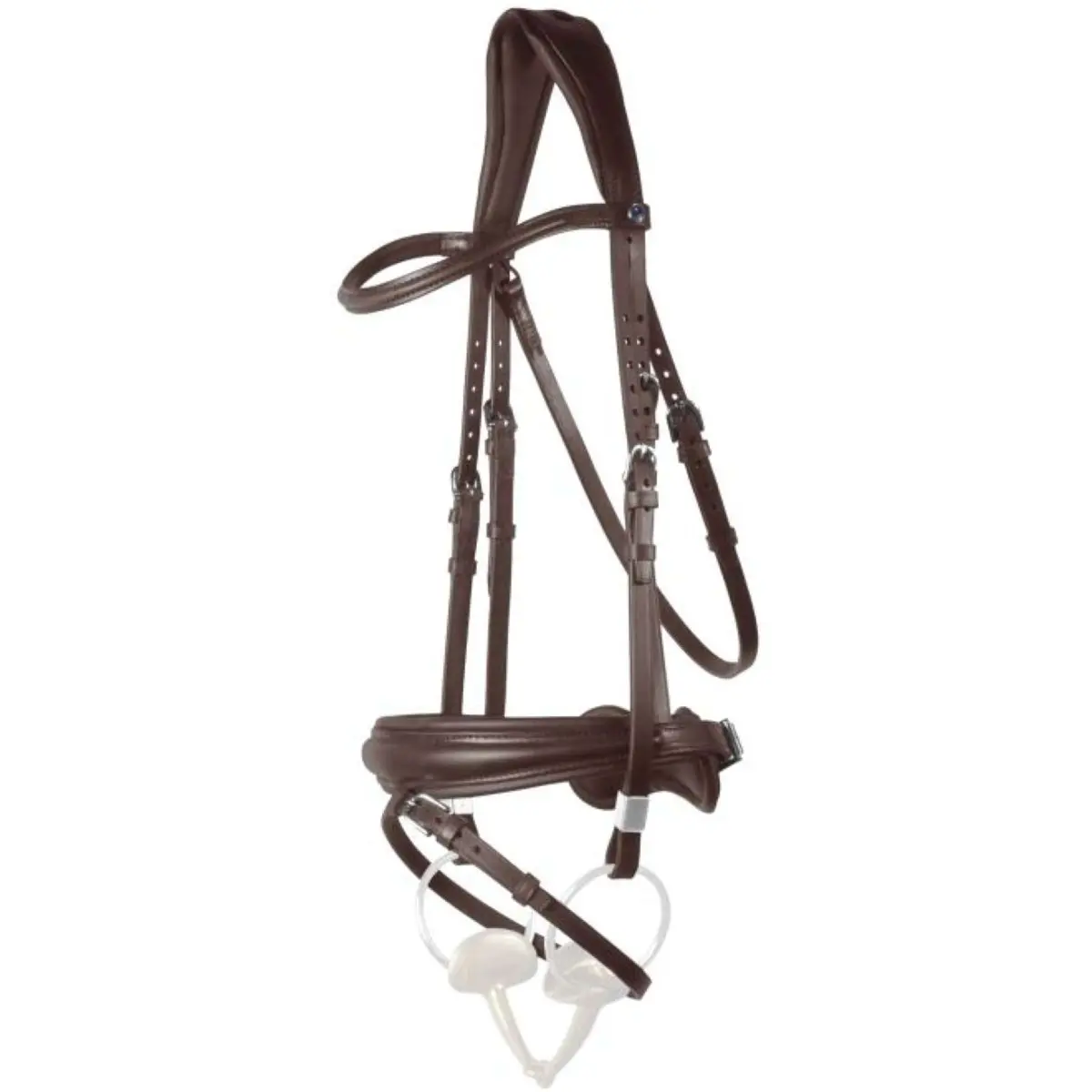 Stübben Hoofdstel Switch Met Slide&Lock Ebony Brown/Ebony Brown 1