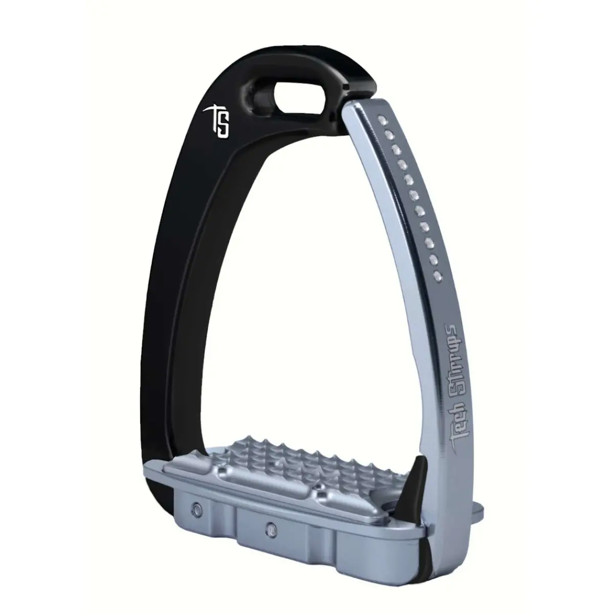 Tech Stirrups Stijgbeugels Venice Swarovski Kind Zwart/Titanium 1