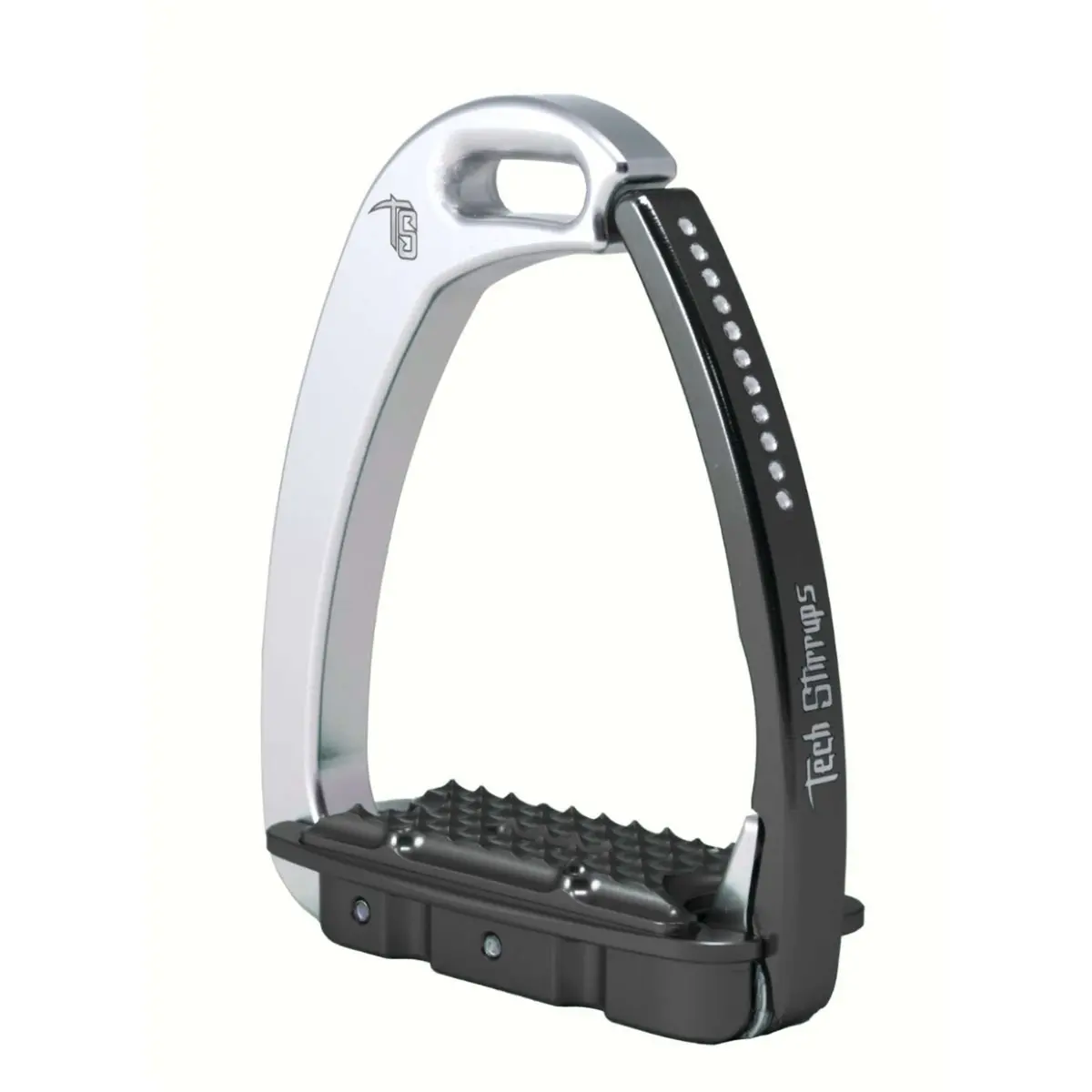 Tech Stirrups Stijgbeugels Venice Swarovski Kind Zilver/Zwart 1