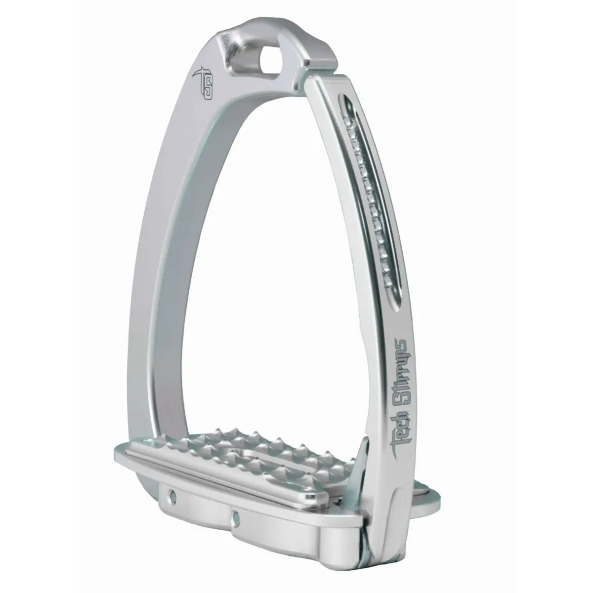 Tech Stirrups Stijgbeugels Venice Sloped Evo Swarovski Zilver/Zilver 1