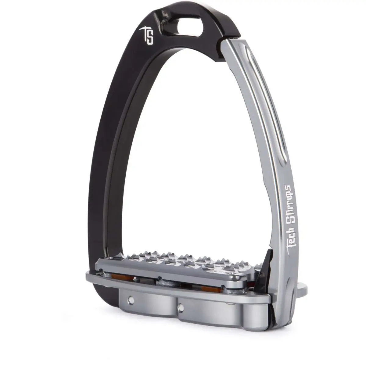 Tech Stirrups Stijgbeugels Venice Plus Evo Zwart/Titanium 1