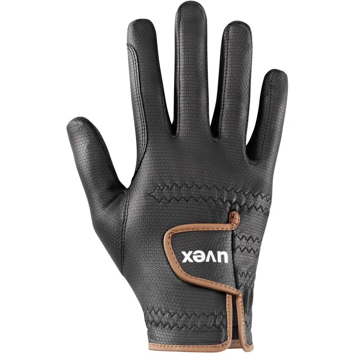 Uvex Rijhandschoenen Topstyle Zwart/Caramel 1