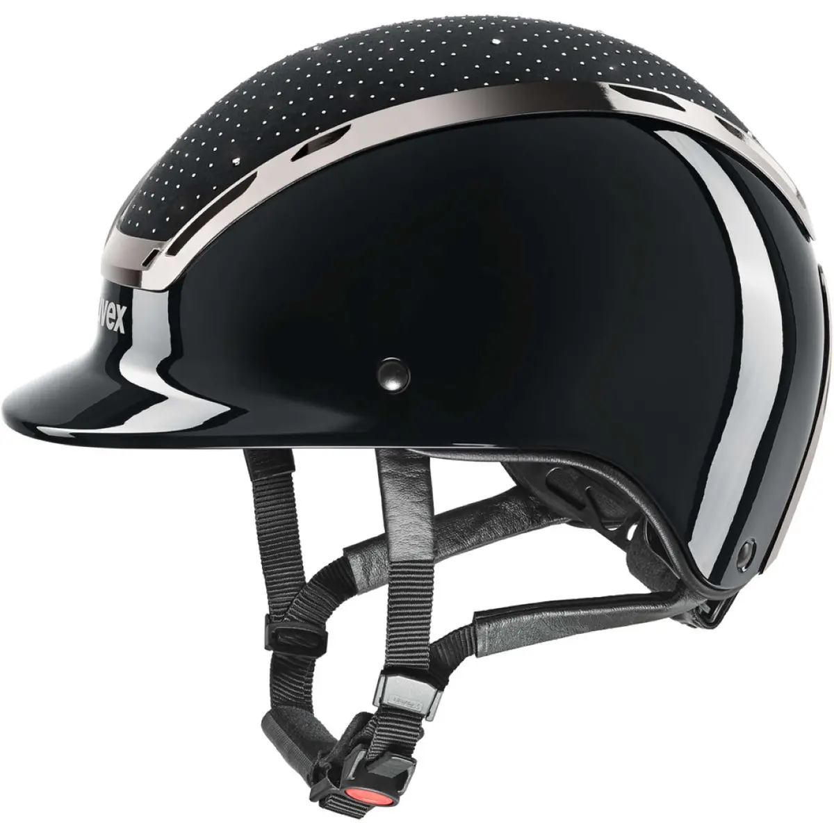 Uvex Cap Exxeed Glow Zwart/Zwart 1