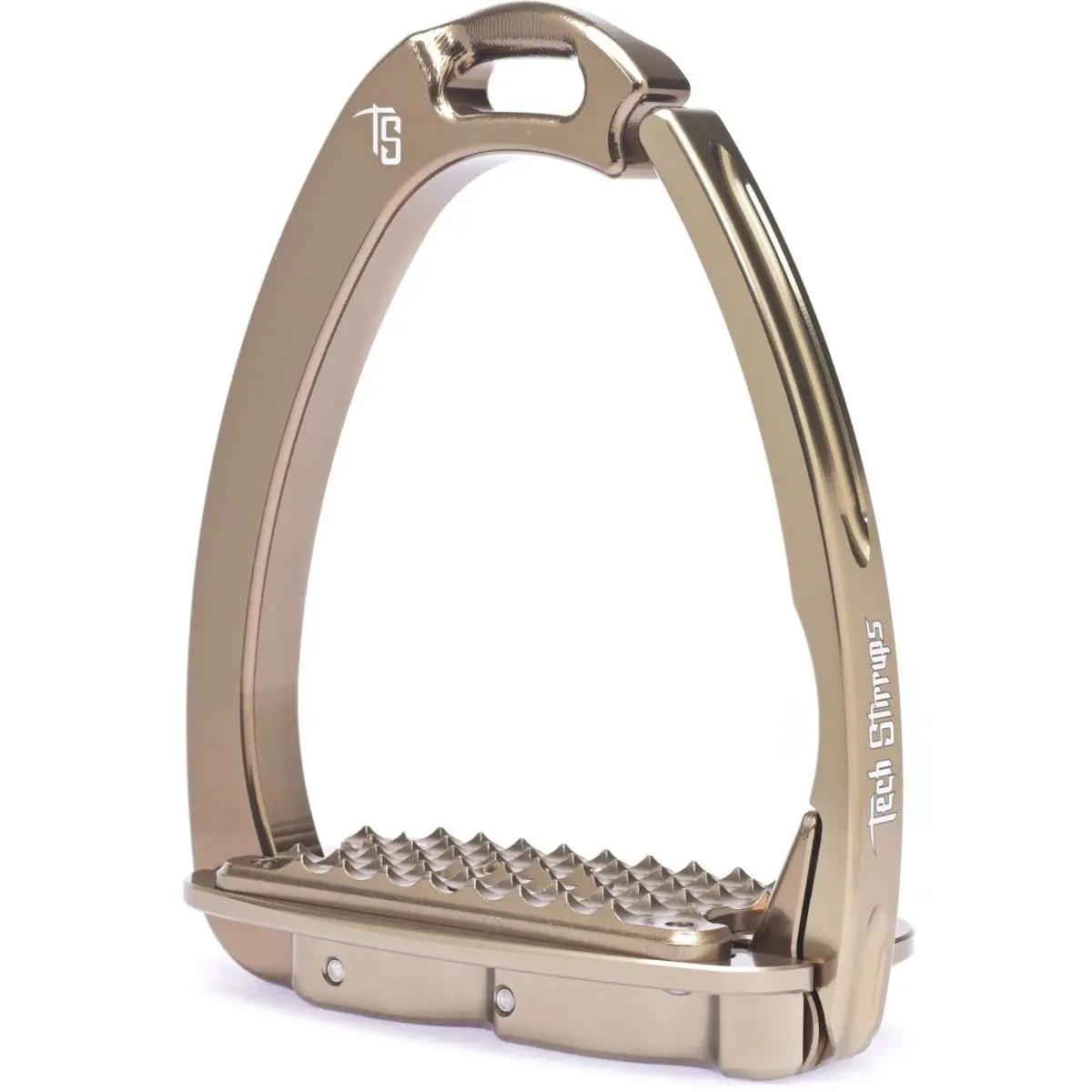 Tech Stirrups Stijgbeugels Venice Sloped Evo Bruin 1