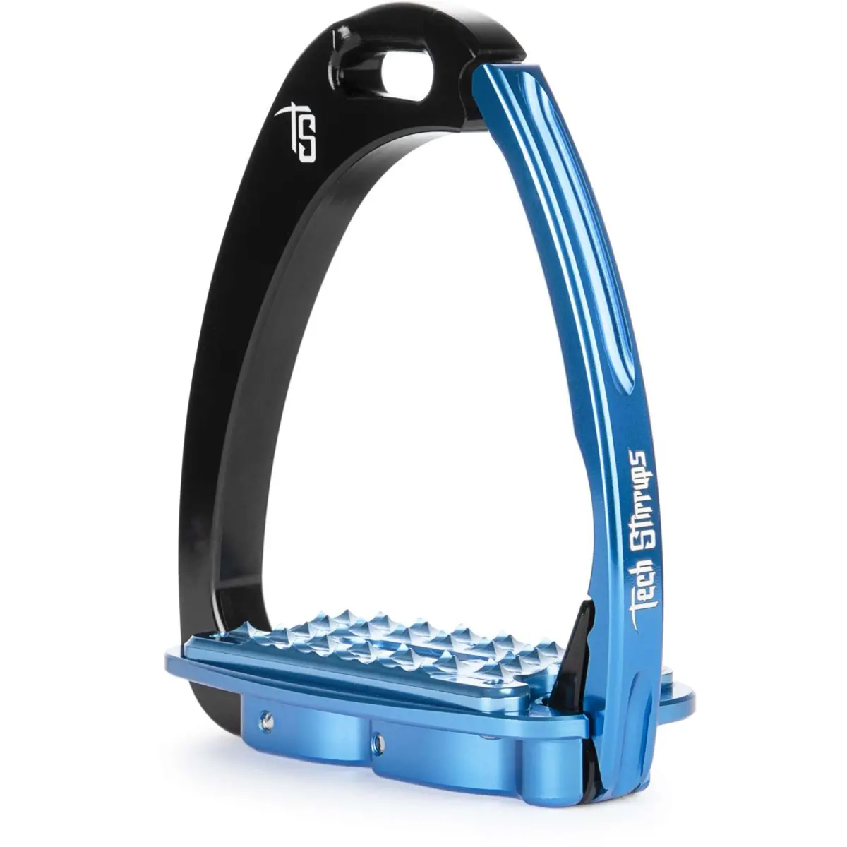 Tech Stirrups Stijgbeugels Venice Sloped M Zwart/Blauw 1