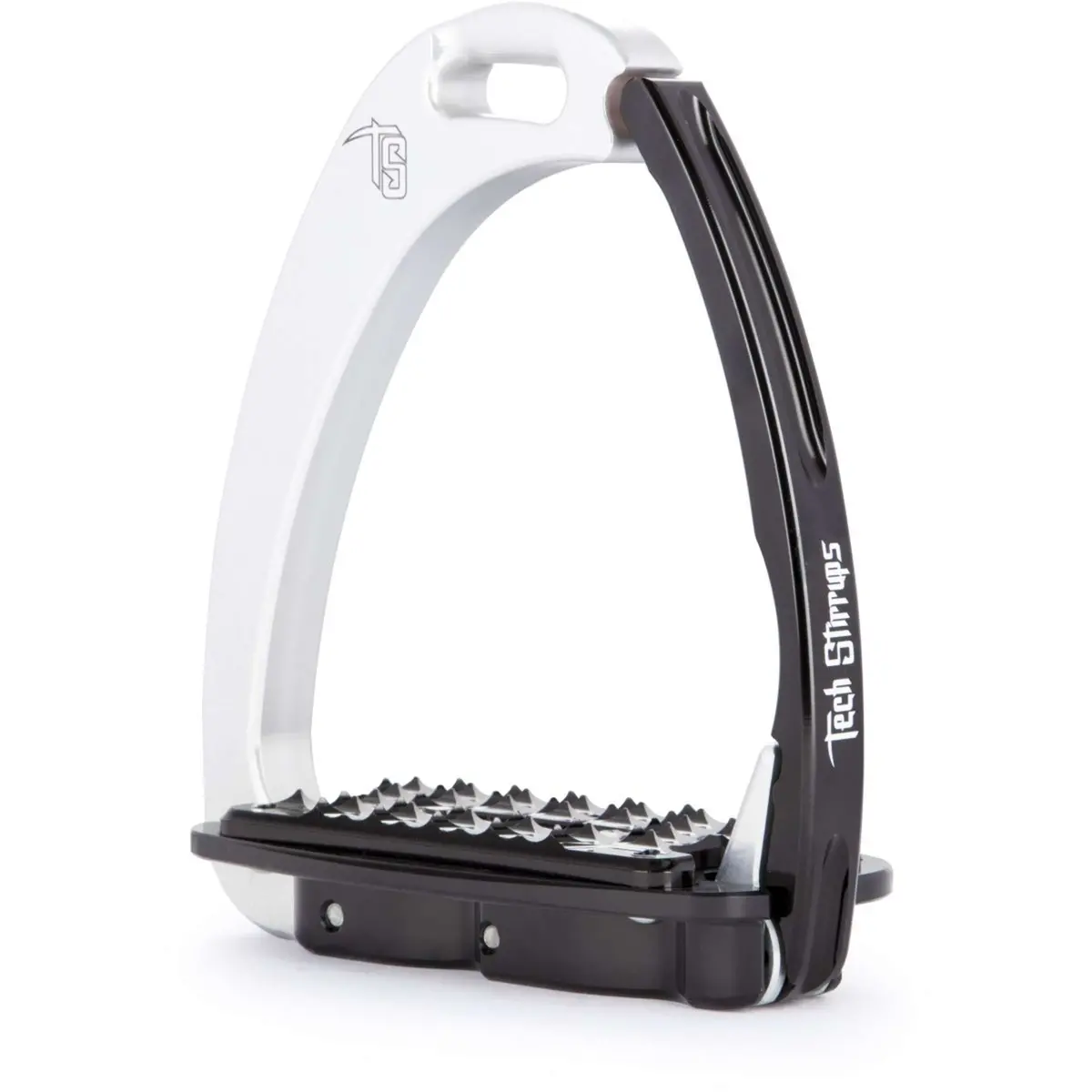 Tech Stirrups Stijgbeugels Venice Sloped M Zilver/Zwart 1