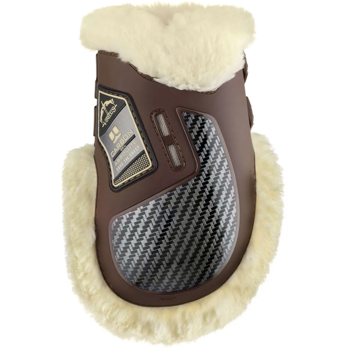 Veredus Strijklappen Carbon Gel Absolute Save The Sheep Rear  Bruin 1